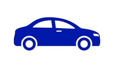 outline of car for ultra low emission zone (ulez)