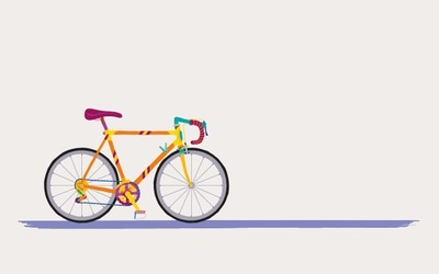 Advanced cycle skills cartoon bike image