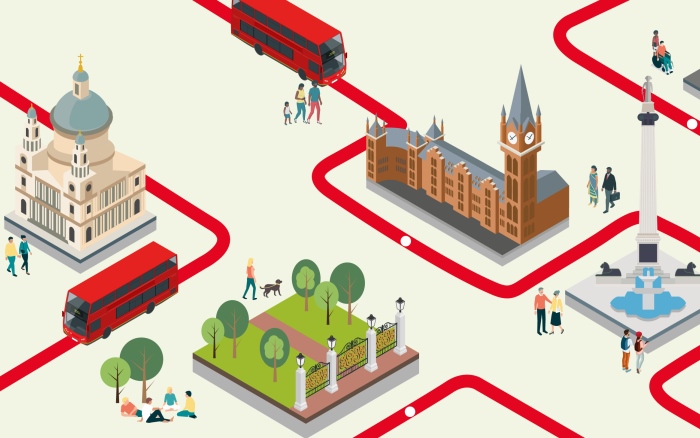 London Bus  Theme Park Guide