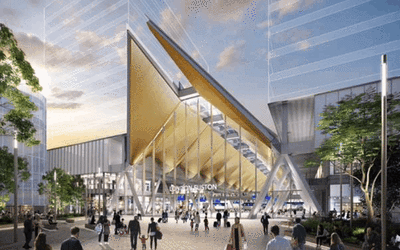 How the Euston station will look like when HS2 is ready