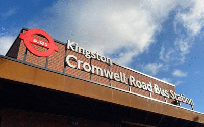 Kingston Cromwell Road bus station - New entrance