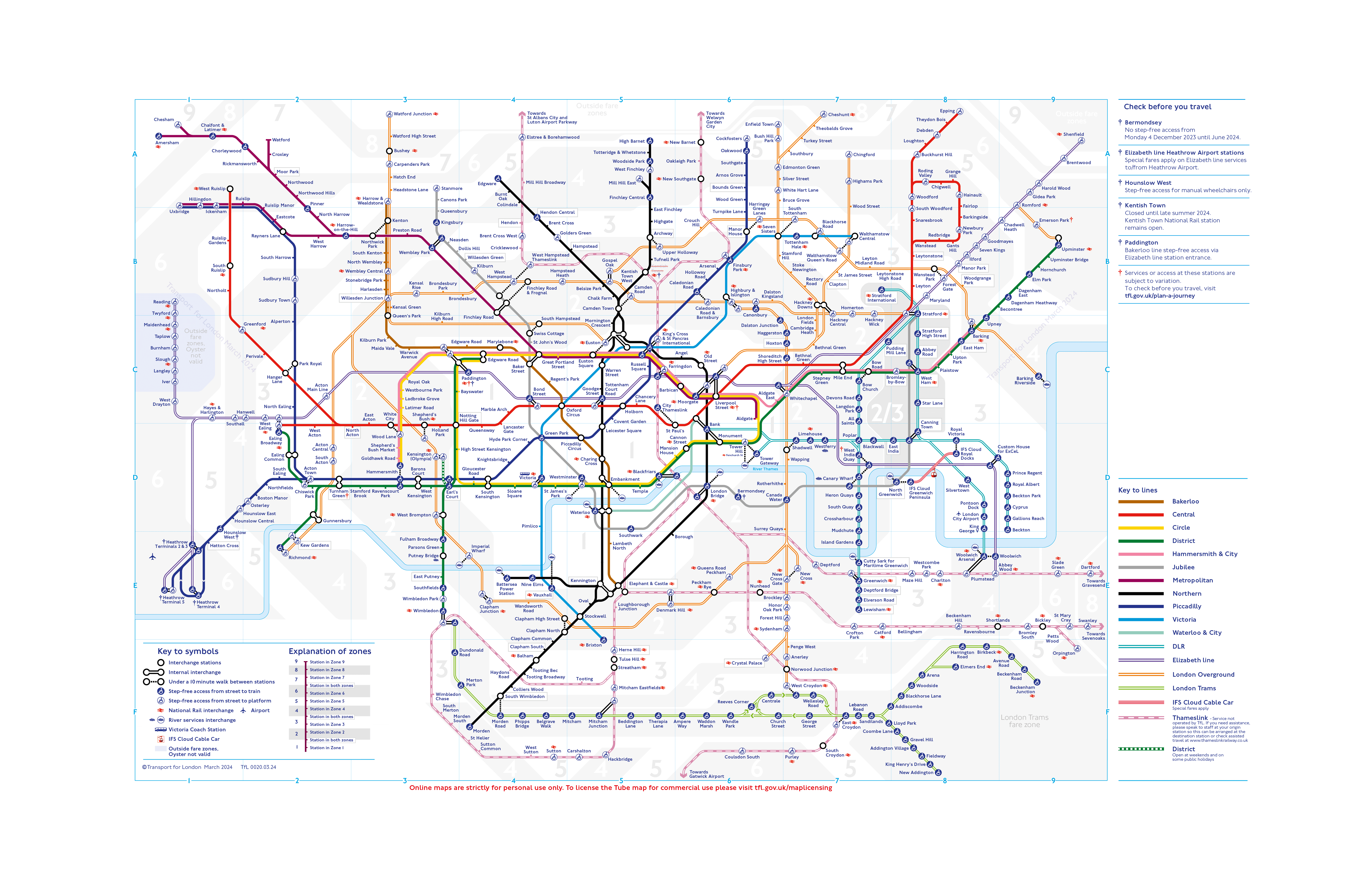 Forms asset page - Transport for London