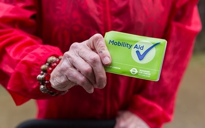 Mobility Aid Recognition Scheme card
