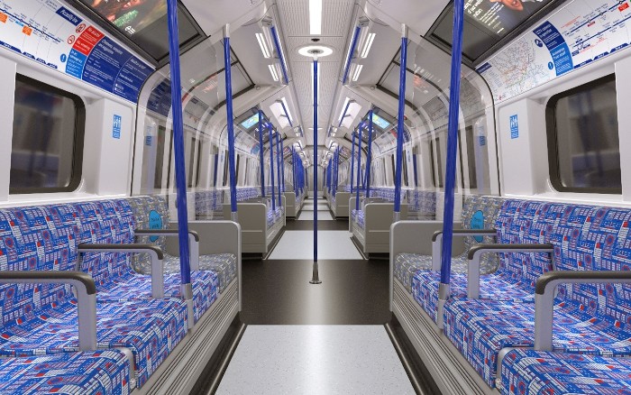 piccadilly line walk through train