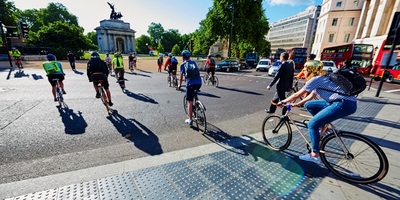 Cycling in London image