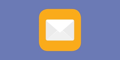 Icon showing an envelope