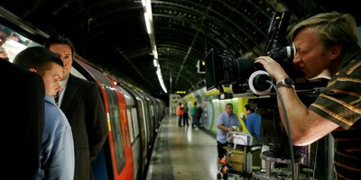 Filming on the Tube