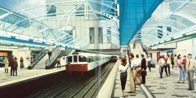 Hammersmith station illustration
