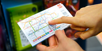 Tube map leaflet