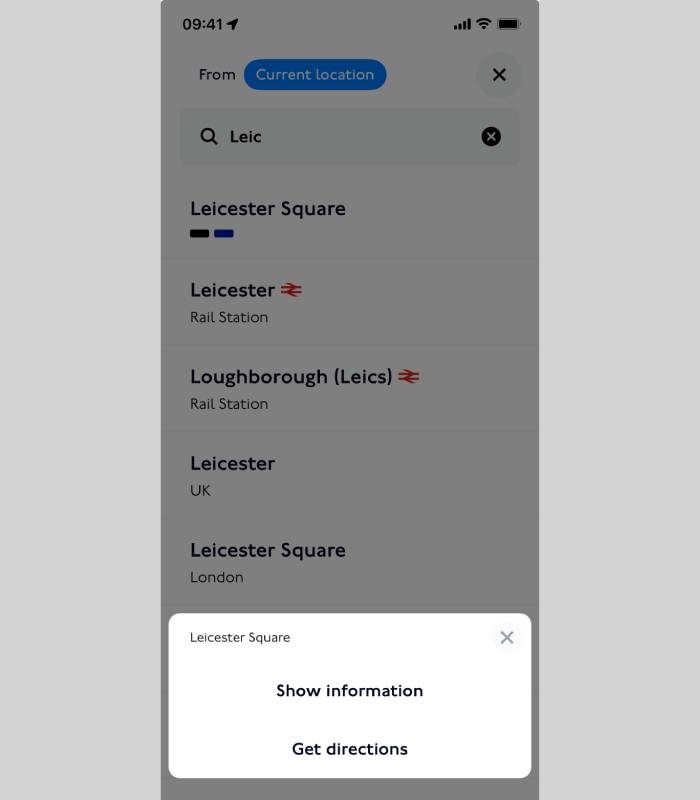 tfl go screenshot