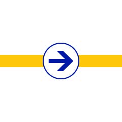 step-free to platform one direction only icon on tfl go map