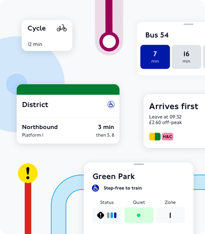 TfL Go screenshot