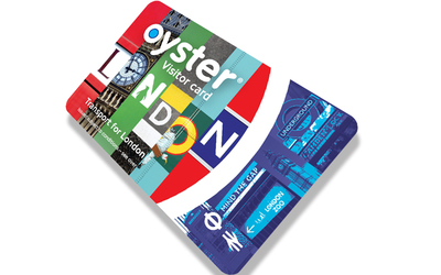 Visitor Oyster card cut-out image