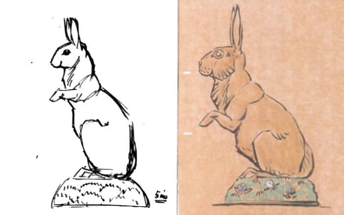 Wilfred the Rabbit illustrations