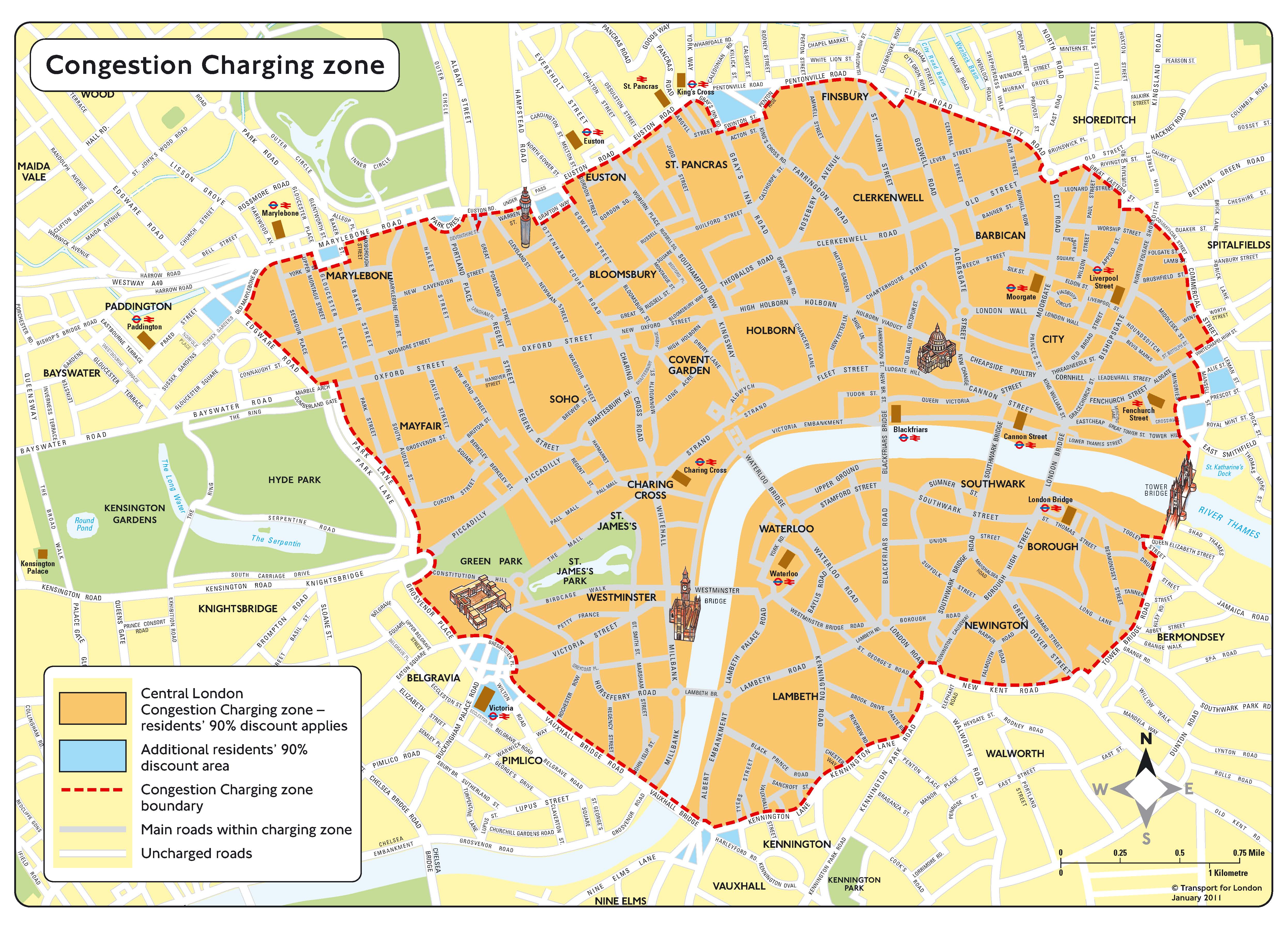 Birmingham Congestion Charge Zone Map My XXX Hot Girl