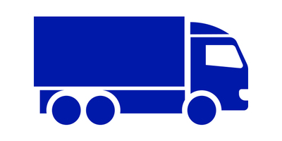 outline of lorry for ultra low emission zone (ulez)