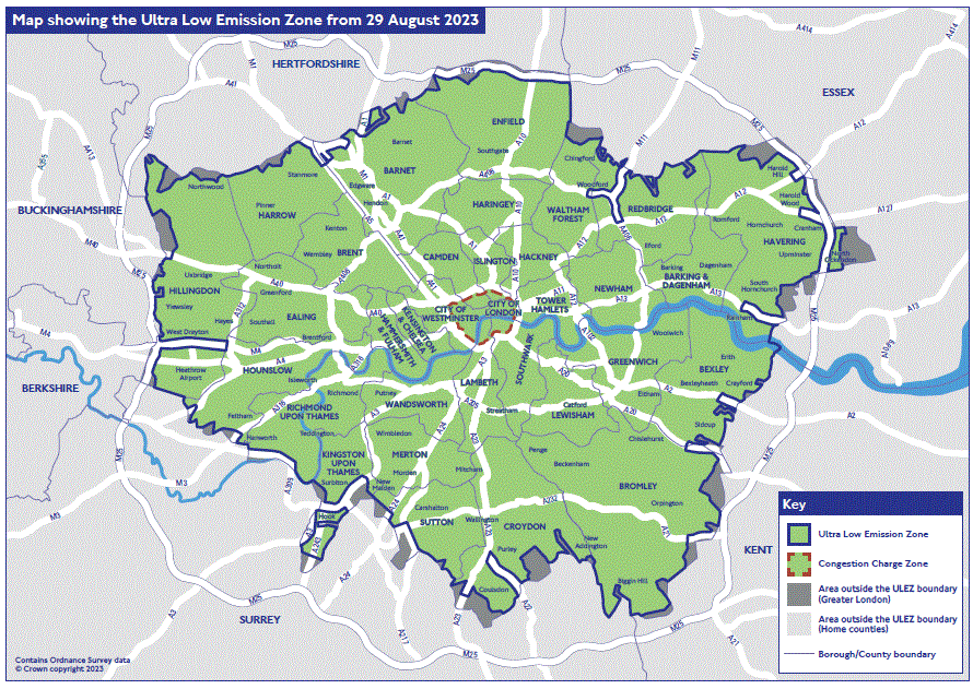 ULEZ: Where and when - Transport for London